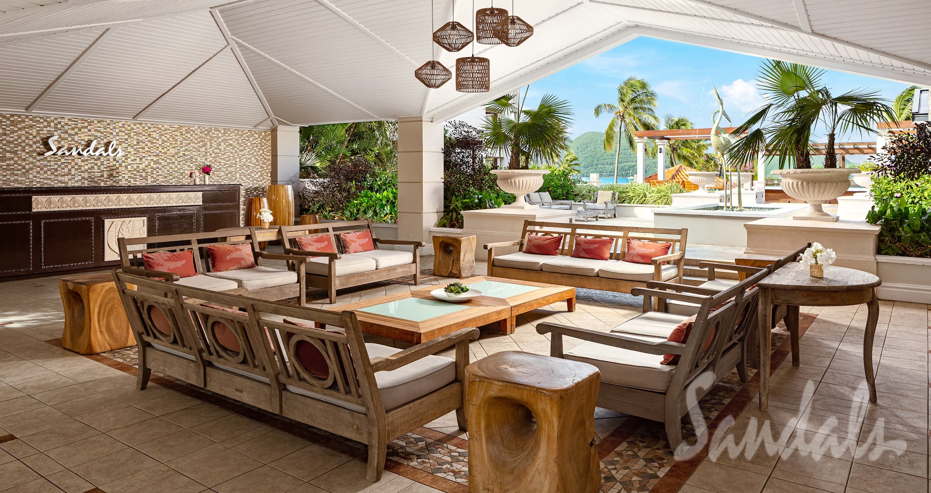 Stay at Sandals Grande Saint Lucian in St Lucia