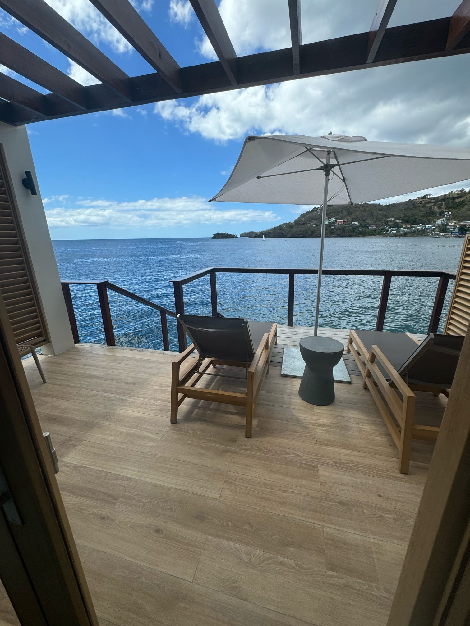Sandals over the water bungelows st vincent villas