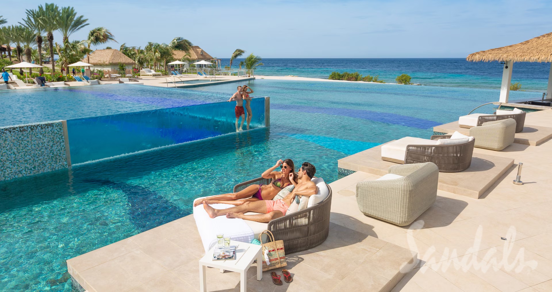 Sandals Curacao Pool