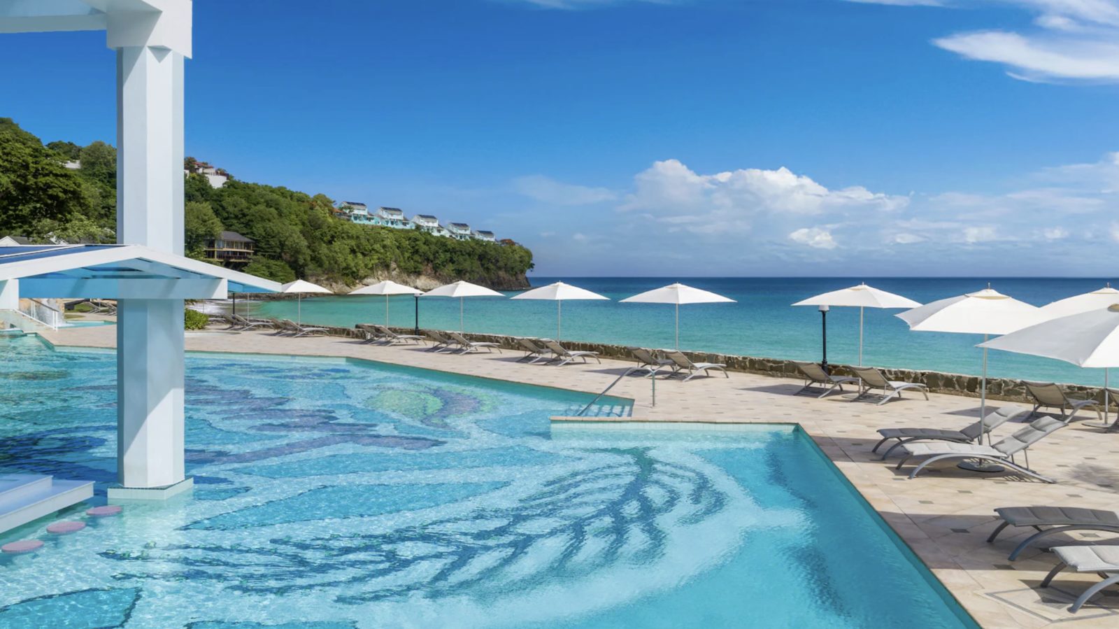 Sandals Regency La Toc pool Regency La Toc pool