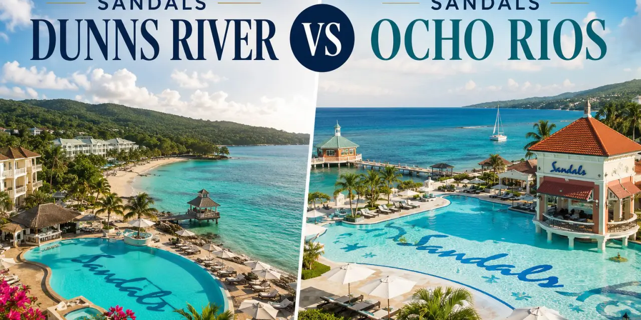 Sandals Ochi vs Sandals Dunn’s River (2026): Which Ocho Rios Sandals Is Right for You?