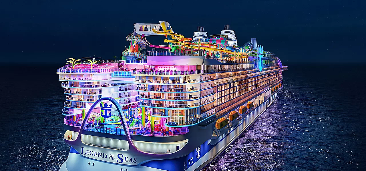 World’s Largest Cruise Ship, Legend of the Seas, Sets Course for the Caribbean from Fort Lauderdale This November