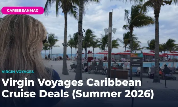 Virgin Voyages Caribbean Cruise Deals (Summer 2026): Free Balcony Upgrade + 70% Off Your Second Sailor